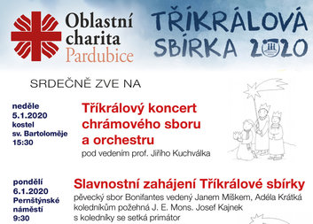 Tříkrálová sbírka nově