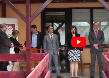 Slavnostní otevření nového střediska