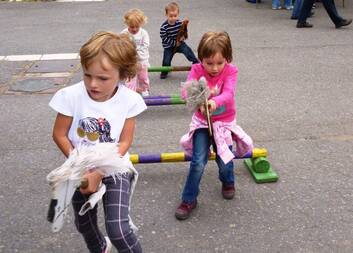 Hravé odpoledne na farmě