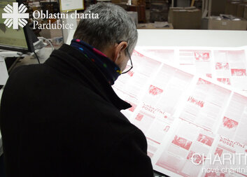 Charitní posel zdarma na střediscích i u Vás doma