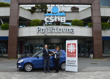Auto z ČSOB Pojišťovny pomůže pečovatelkám v Moravanech