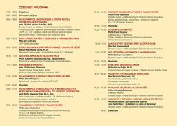 Paliativní den Holice -program