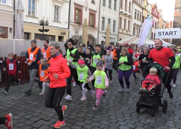 Běh Univerzity Pardubice podpořil Domácí hospic Oblastní charity Pardubice