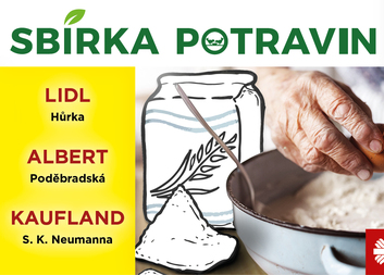 Podzimní Sbírka potravin v Pardubicích