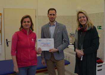 Fakulta zdravotnických studií Univerzity Pardubice opět podpořila domácí hospic pardubické Charity