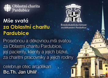 Mše svatá za Oblastní charitu Pardubice