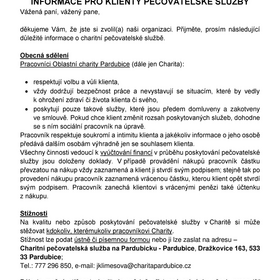 Informace pro klienty