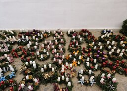 Adventní věnce Dům kultury Dukla