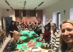 Výroba adventních věnců Dražkovice