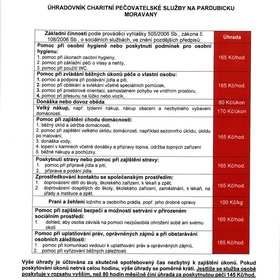 Úhradovník - Moravany