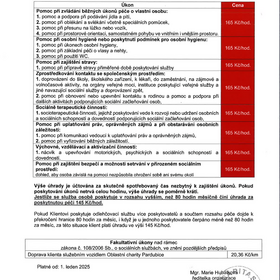 Úhradovník - terén