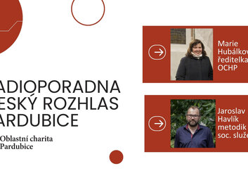 Podpora pečujících i rozšiřování sociálních služeb: Oblastní charita Pardubice představila novinky v pořadu Českého rozhlasu Pardubice