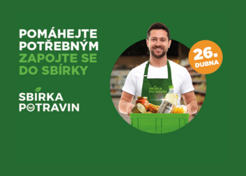 Zapojte se s námi do Sbírky potravin!