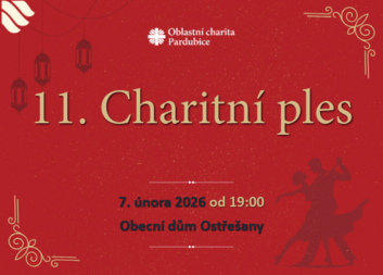 11. ročník plesu Oblastní charity Pardubice hlásí VYPRODÁNO