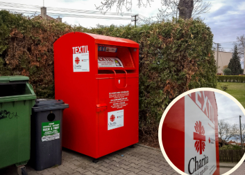 Prosba týkající se charitních kontejnerů na textil